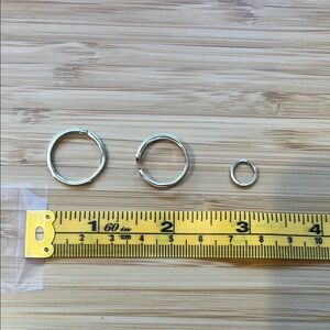 Women’s Silver Rings, Set of 3